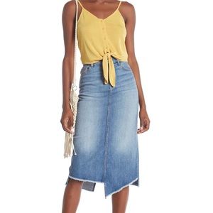 NWT 7 For All Mankind Jean Skirt